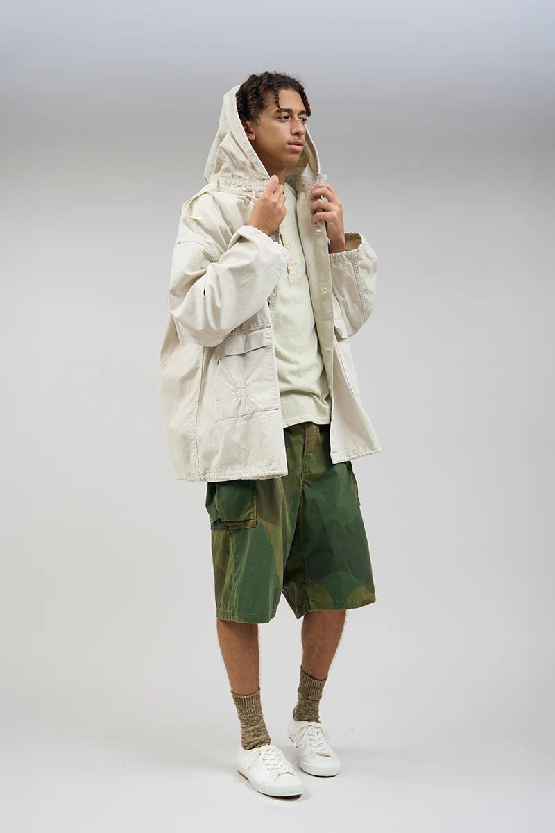 ◯ Nigel Cabourn - GUNNER JACKET PIGMENT FADE - IVORY