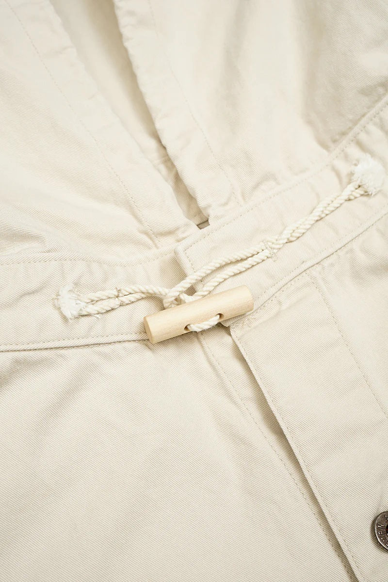 ◯ Nigel Cabourn - GUNNER JACKET PIGMENT FADE - IVORY