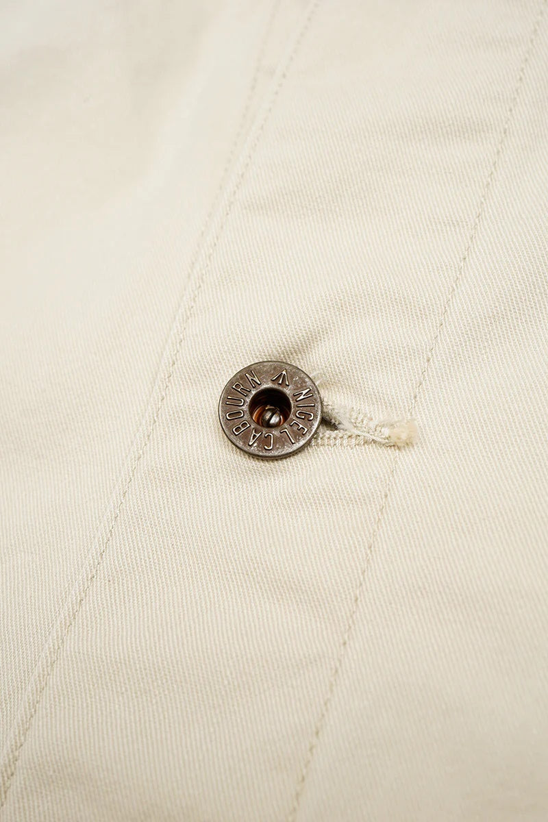 ◯ Nigel Cabourn - GUNNER JACKET PIGMENT FADE - IVORY