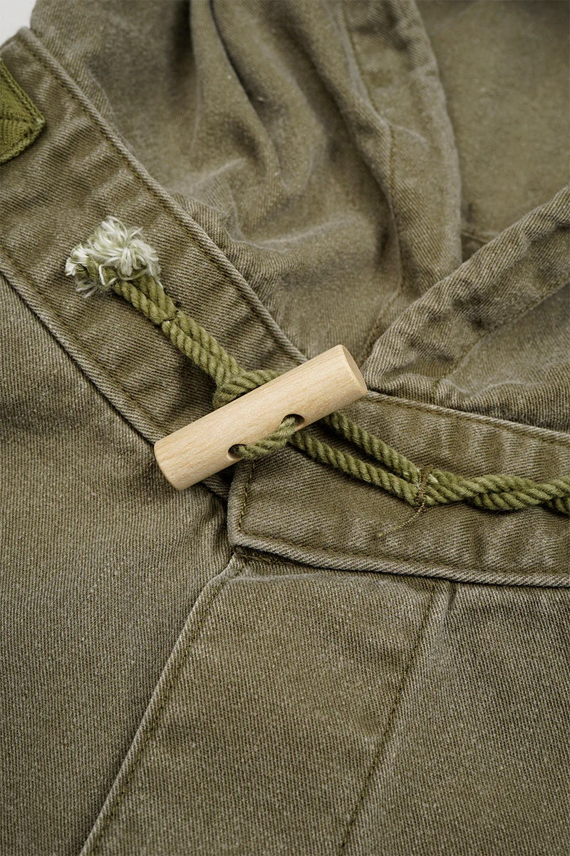 ◯ Nigel Cabourn - GUNNER JACKET PIGMENT FADE - GREEN