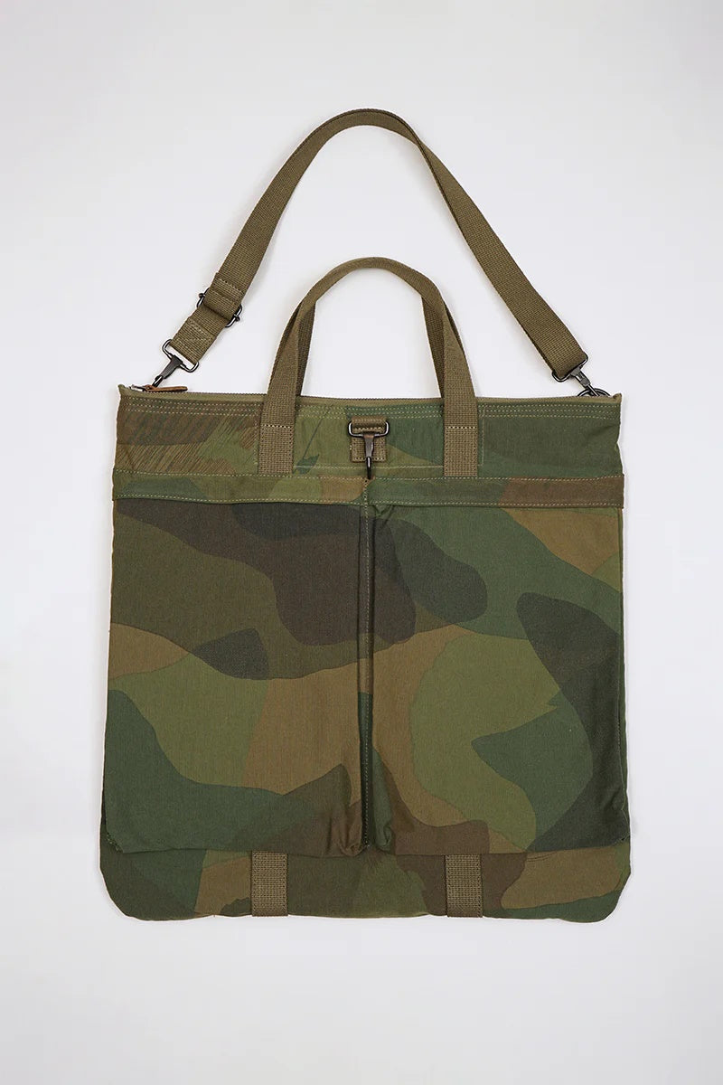 ◯ Nigel Cabourn - HELMET BAG FADE BRUSH CAMO