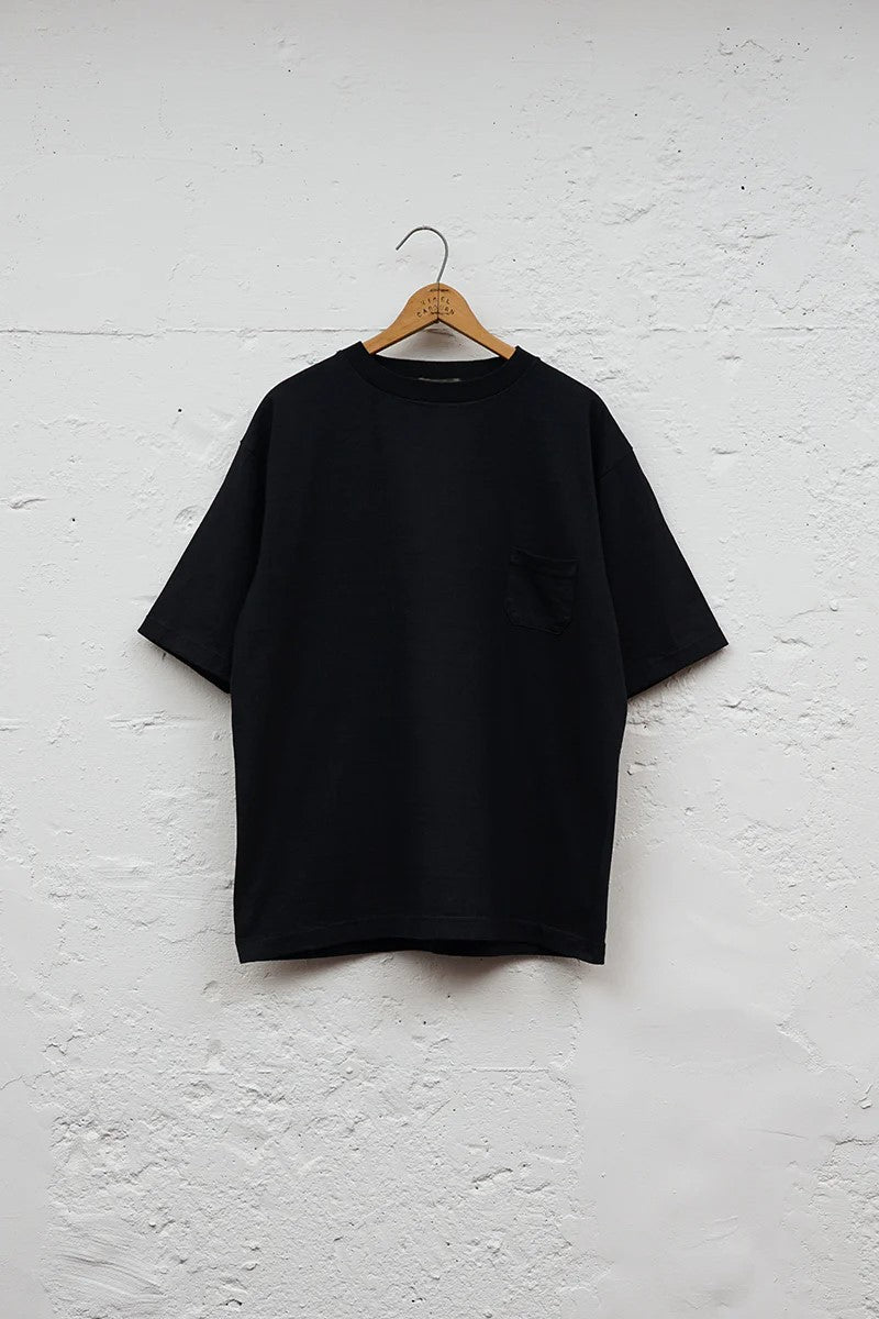 ◯ Nigel Cabourn - 7.8oz BASIC T-SHIRT - BLACK
