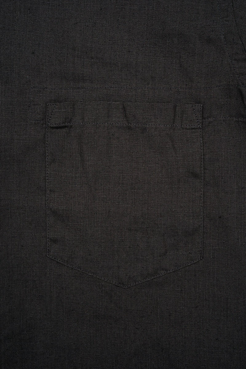 ◯ Nigel Cabourn - BRITISH OFFICERS SH TYPE2 HEMP - CHARCOAL  GRAY