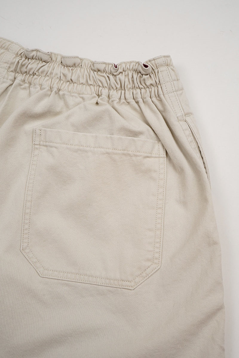 ◯ Nigel Cabourn - RUGGER SHORT PIGMENT FADE - IVORY