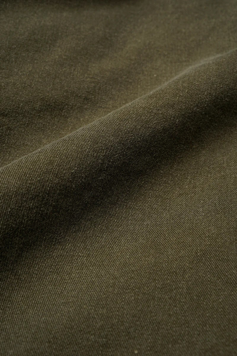 ◯ Nigel Cabourn - RUGGER SHORT PIGMENT FADE - GREEN