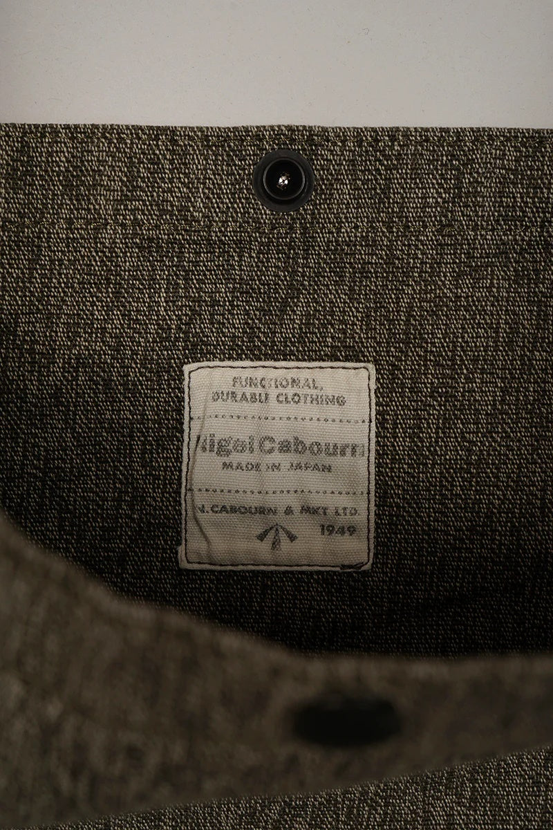 ◯ Nigel Cabourn - MAGAZINEBAG SWISS ARMY - DARK GREEN