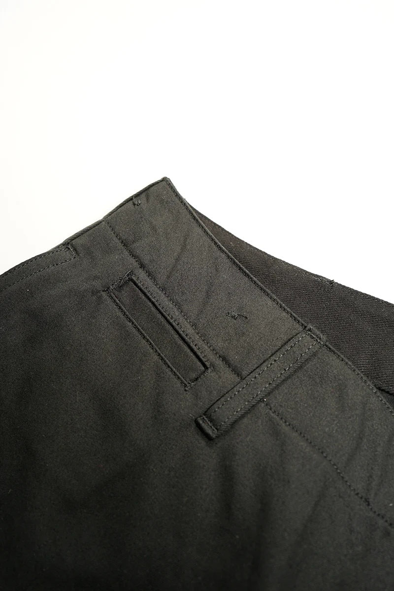 ◯ Nigel Cabourn - NEW BASIC CHINO BLACK - BLACK