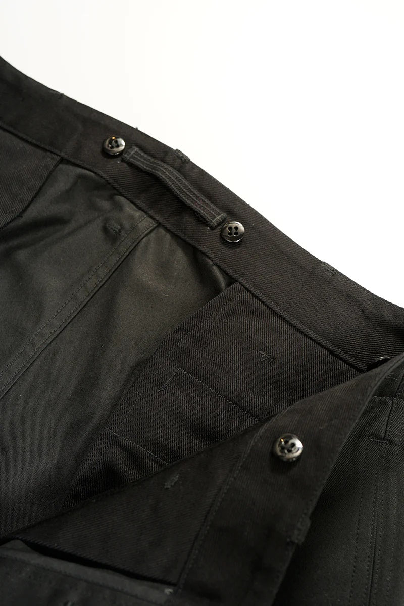 ◯ Nigel Cabourn - NEW BASIC CHINO BLACK - BLACK
