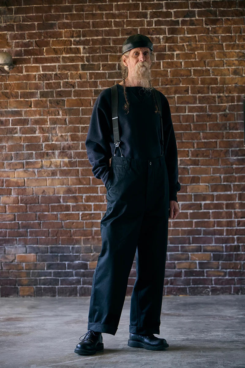 ◯ Nigel Cabourn - NEW BASIC CHINO BLACK - BLACK