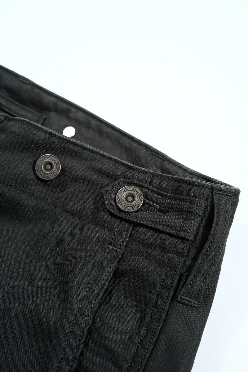 ◯ Nigel Cabourn - ARMY CARGO PANT BLACK - BLACK
