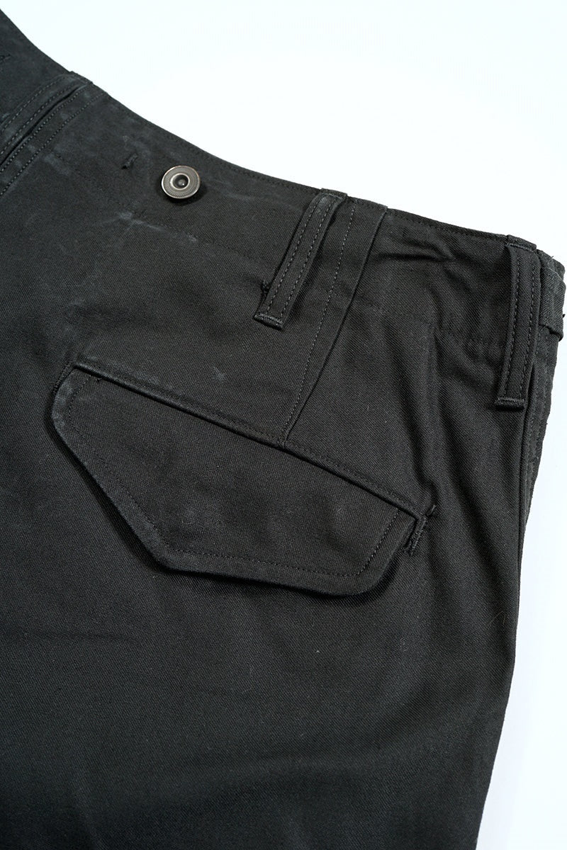 ◯ Nigel Cabourn - ARMY CARGO PANT BLACK - BLACK