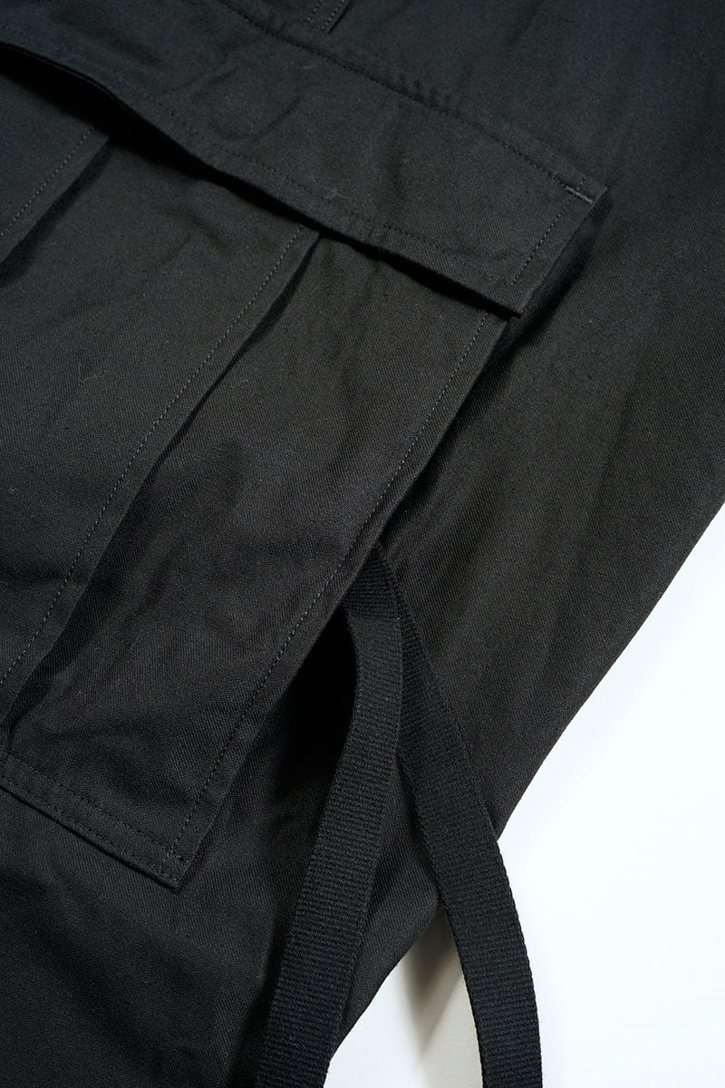 ◯ Nigel Cabourn - ARMY CARGO PANT BLACK - BLACK