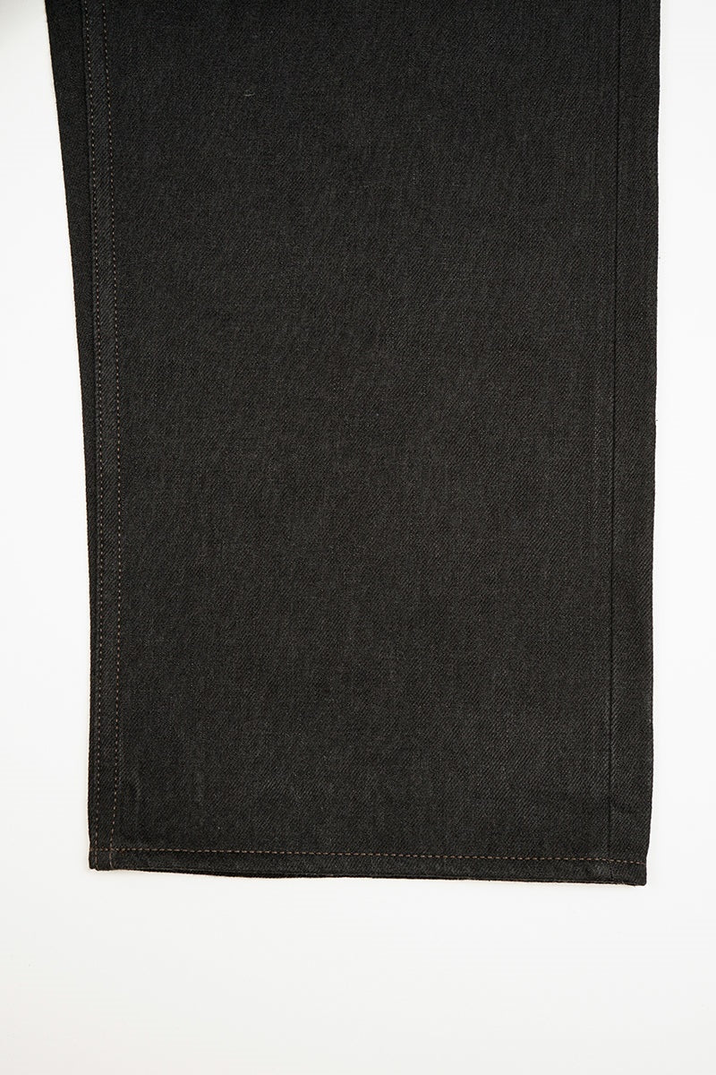 ◯ Nigel Cabourn - RAILMAN DENIM PANT BLACK - BLACK
