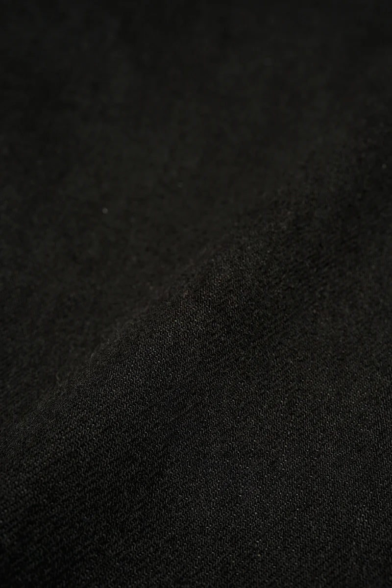 ◯ Nigel Cabourn - RAILMAN DENIM PANT BLACK - BLACK