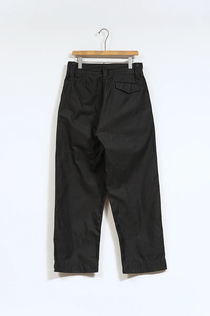 ◯ Nigel Cabourn - BRITISH ARMY PANT BLACK - BLACK