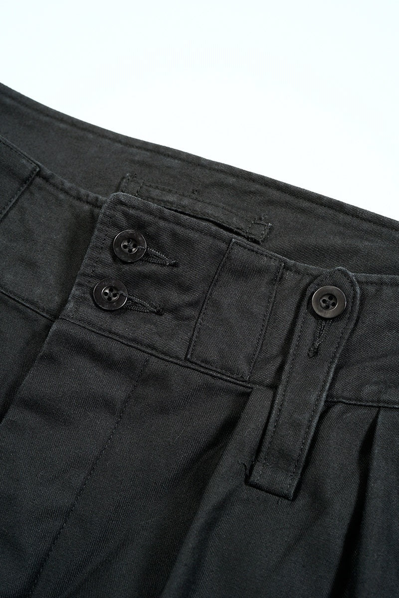 ◯ Nigel Cabourn - BRITISH ARMY PANT BLACK - BLACK