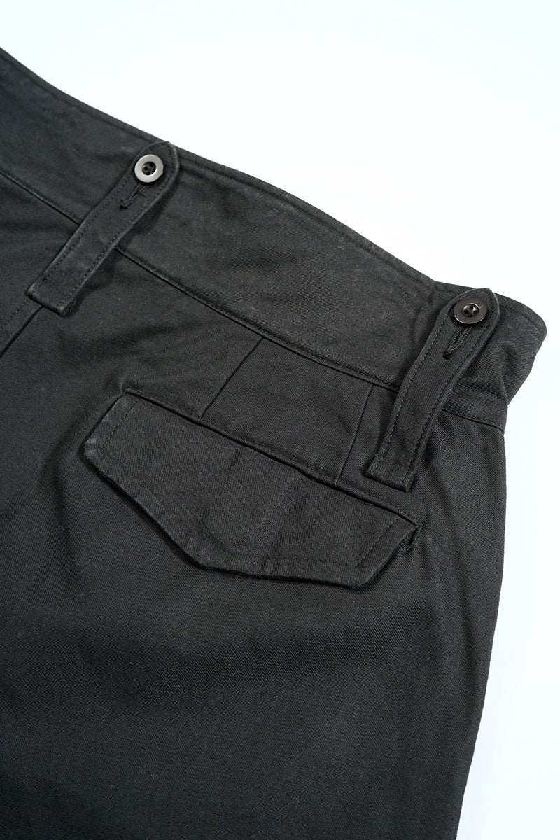 ◯ Nigel Cabourn - BRITISH ARMY PANT BLACK - BLACK