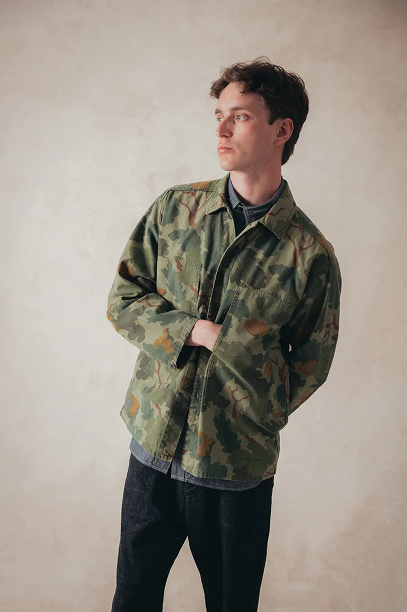 ◯ Nigel Cabourn - JK02-3 UTILITY OVERSHIRT - GREEN