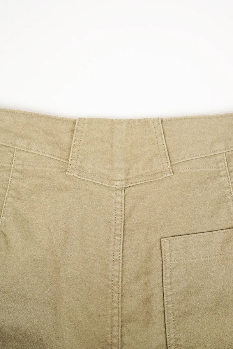 ◯ Nigel Cabourn - PT04-M WORK SUIT TR MOLESKIN - GREEN