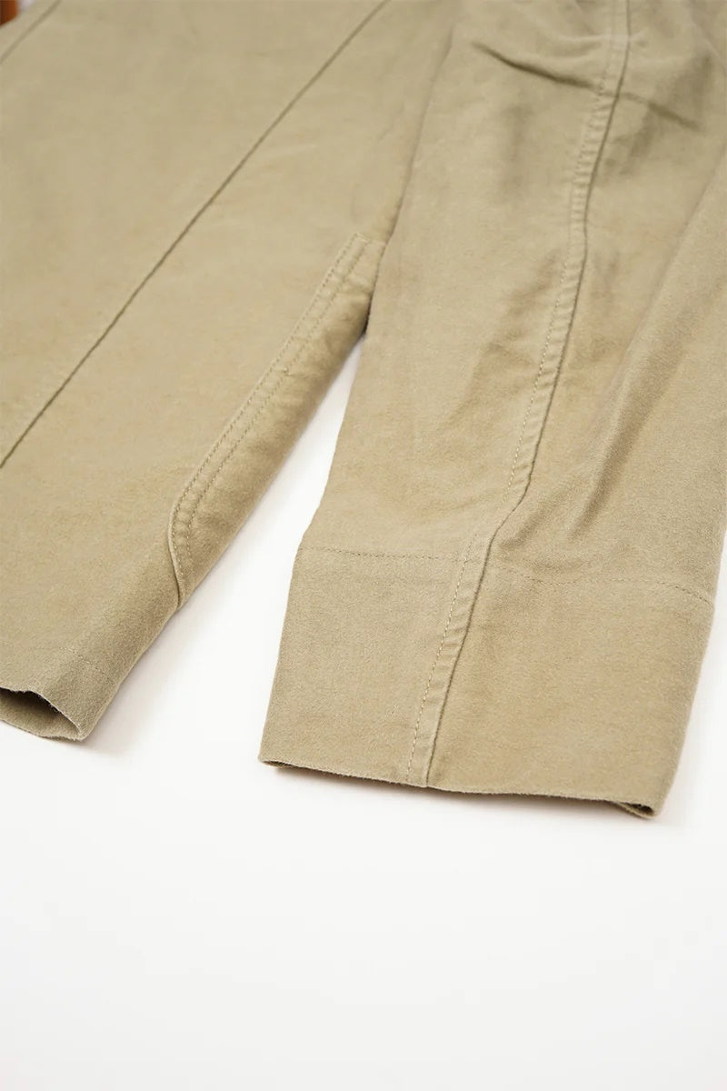 ◯ Nigel Cabourn - JK03-M WORK SUIT JK MOLESKIN - GREEN