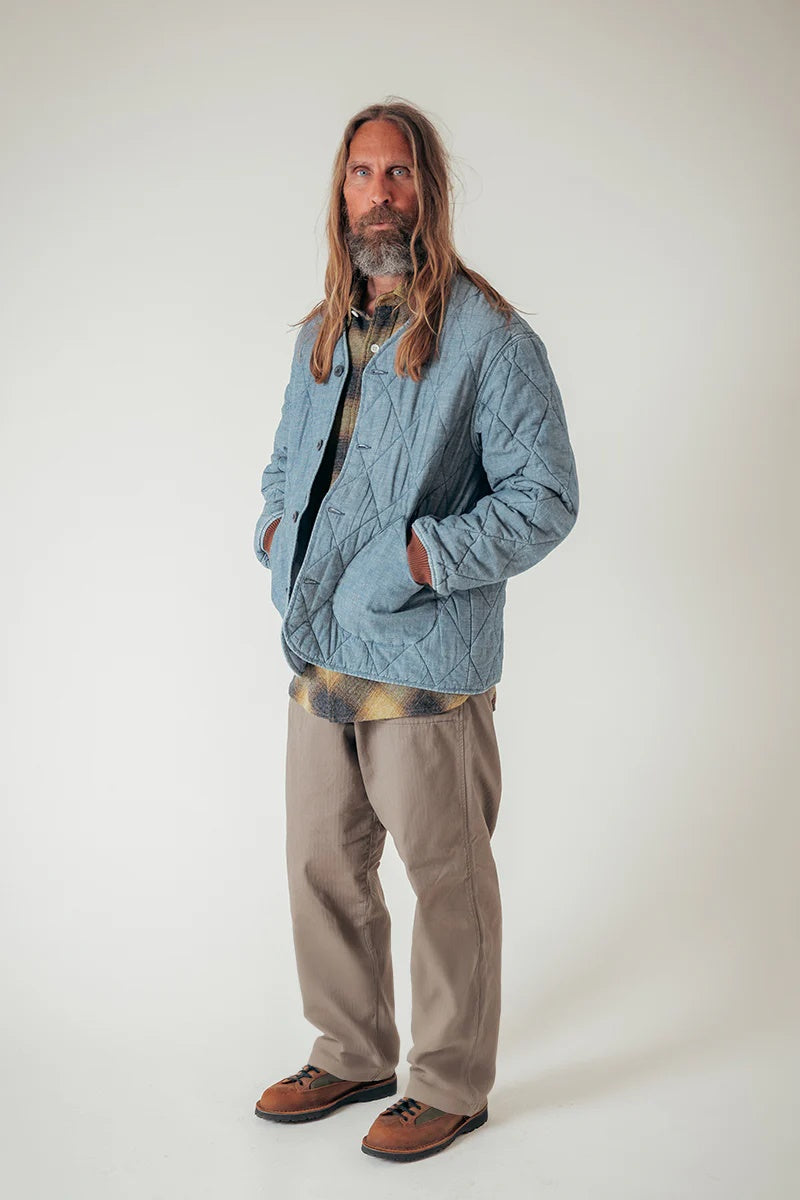 ◯ Nigel Cabourn - OW03 LINE JK INDIGO - INDIGO