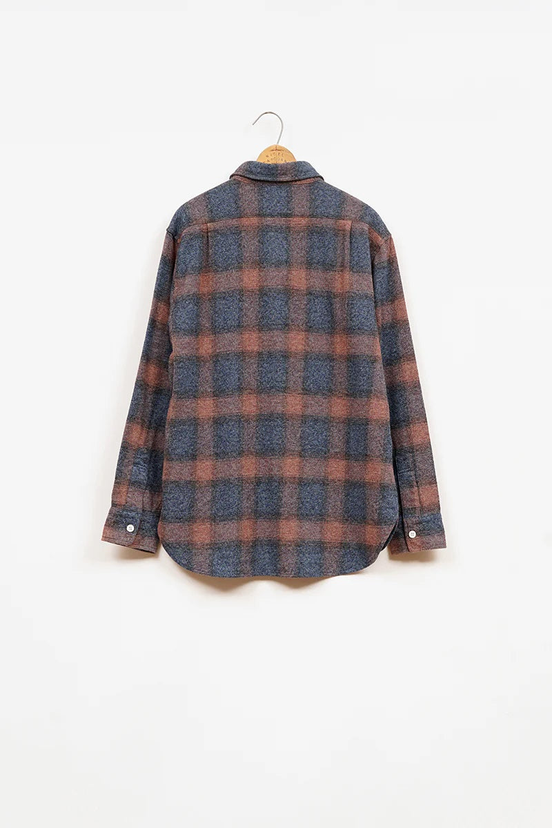◯ Nigel Cabourn - SH021 WORK SHIRT - BLUE