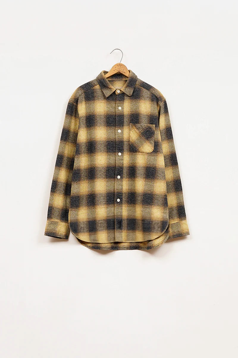 ◯ Nigel Cabourn - SH021 WORK SHIRT - YELLOW