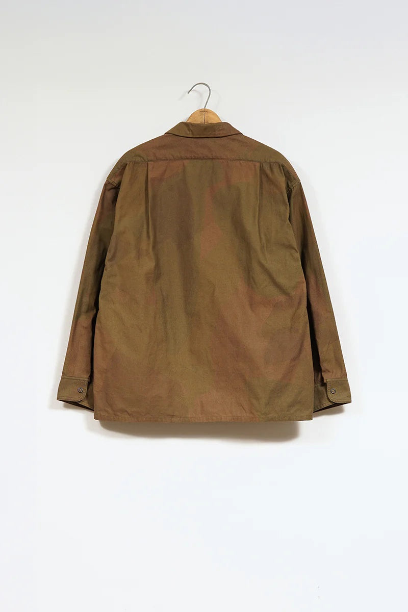 ◯ Nigel Cabourn - PARATROOPER SHIRT CAMO - BROWN