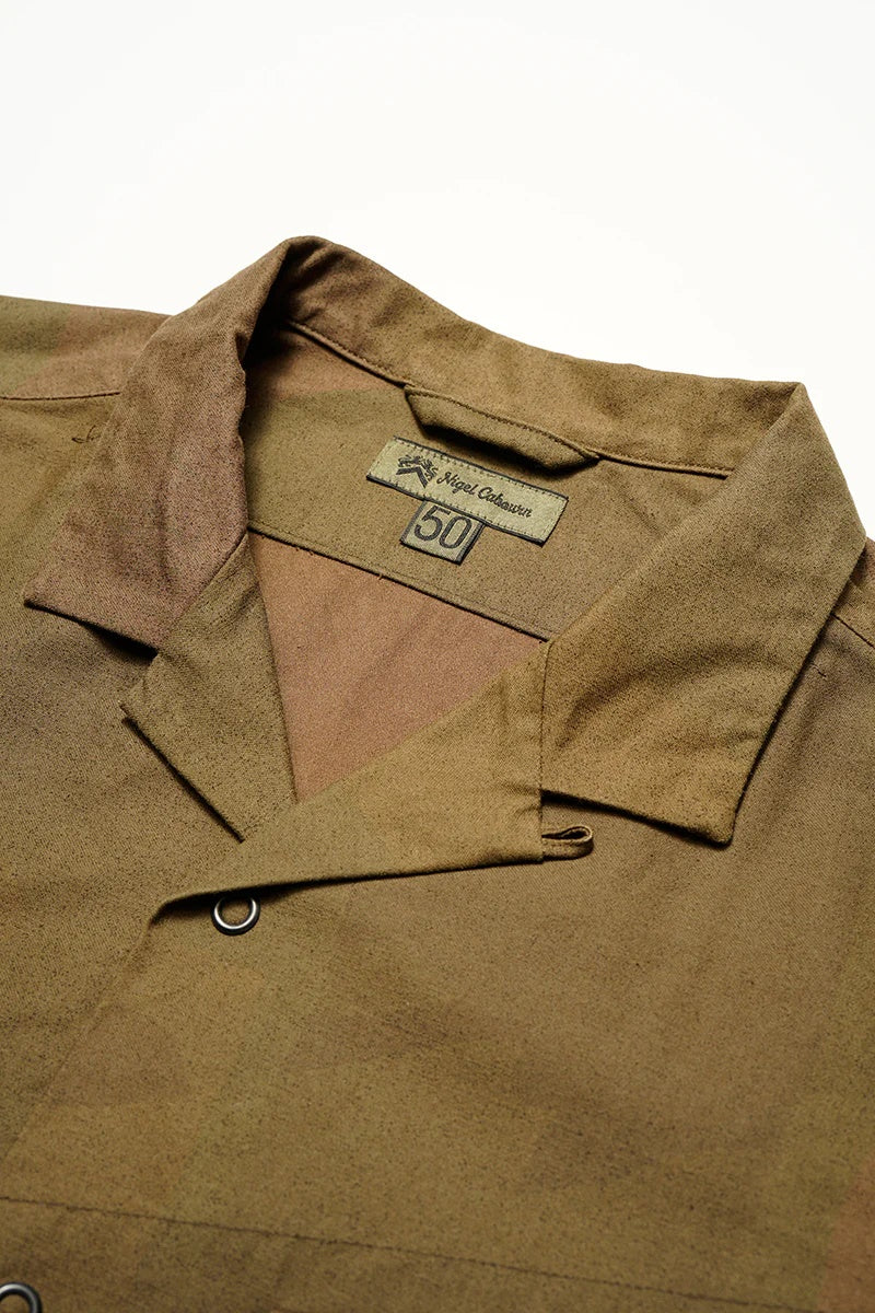 ◯ Nigel Cabourn - PARATROOPER SHIRT CAMO - BROWN