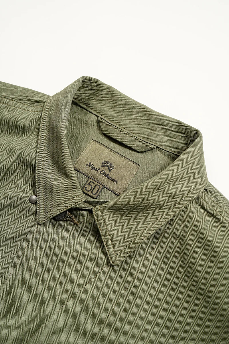 ◯ Nigel Cabourn - FATIGUE JACKET MODIFY - GREEN