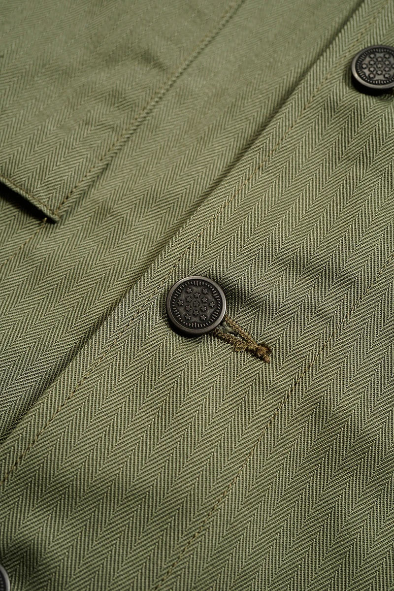 ◯ Nigel Cabourn - FATIGUE JACKET MODIFY - GREEN