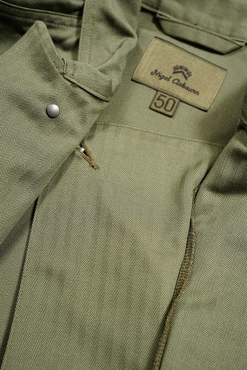◯ Nigel Cabourn - FATIGUE JACKET MODIFY - GREEN