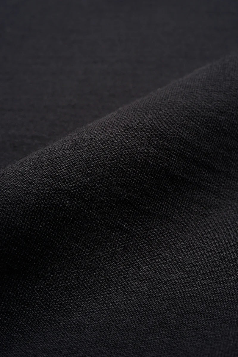 ◯ Nigel Cabourn - 50s CREW NECK BLACK(20.5oz) - BLACK