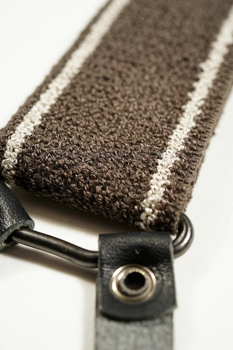 ◯ Nigel Cabourn - MASTERvMASON SUSPENDER - CHARCOAL GRAY