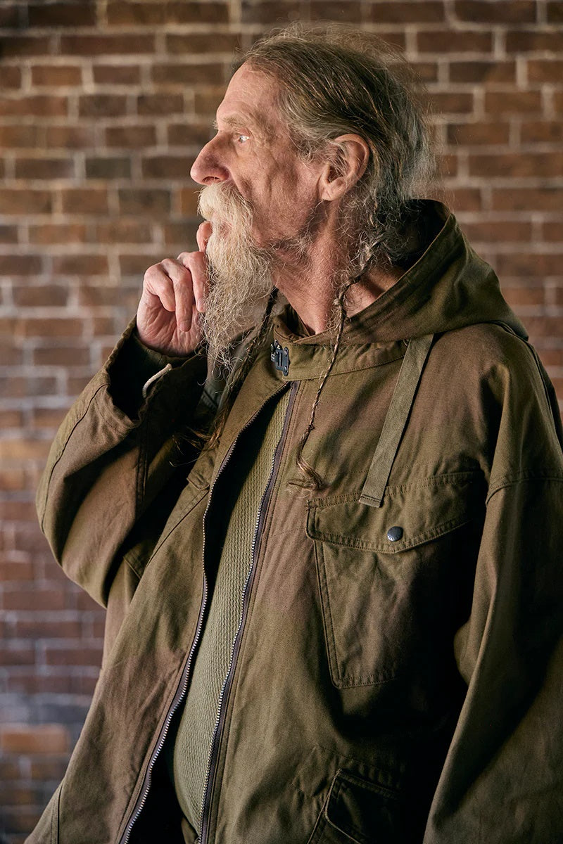 ◯ Nigel Cabourn - PARATROOPER JACKET CAMO - BROWN