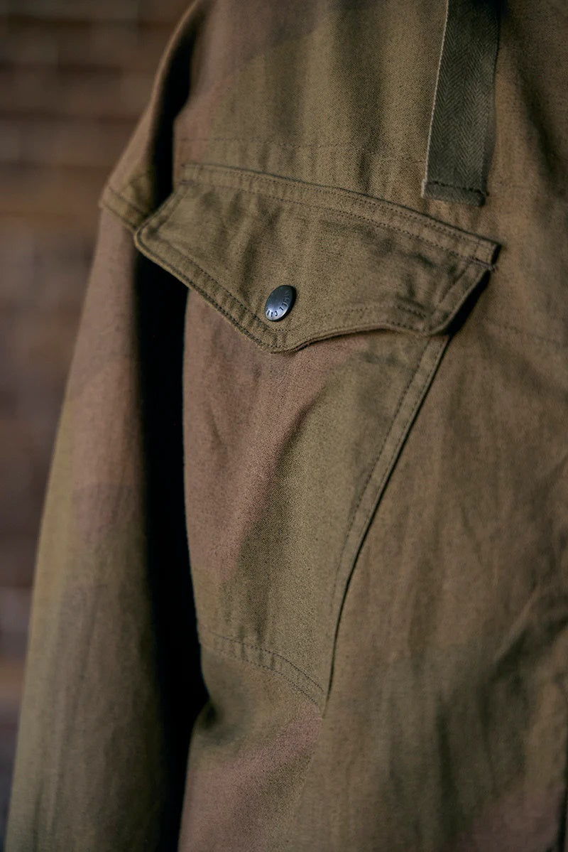 ◯ Nigel Cabourn - PARATROOPER JACKET CAMO - BROWN