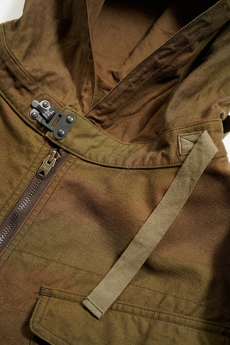 ◯ Nigel Cabourn - PARATROOPER JACKET CAMO - BROWN