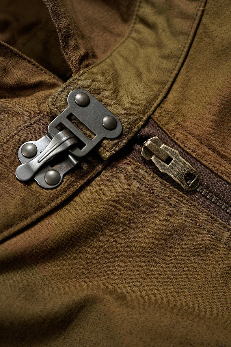 ◯ Nigel Cabourn - PARATROOPER JACKET CAMO - BROWN