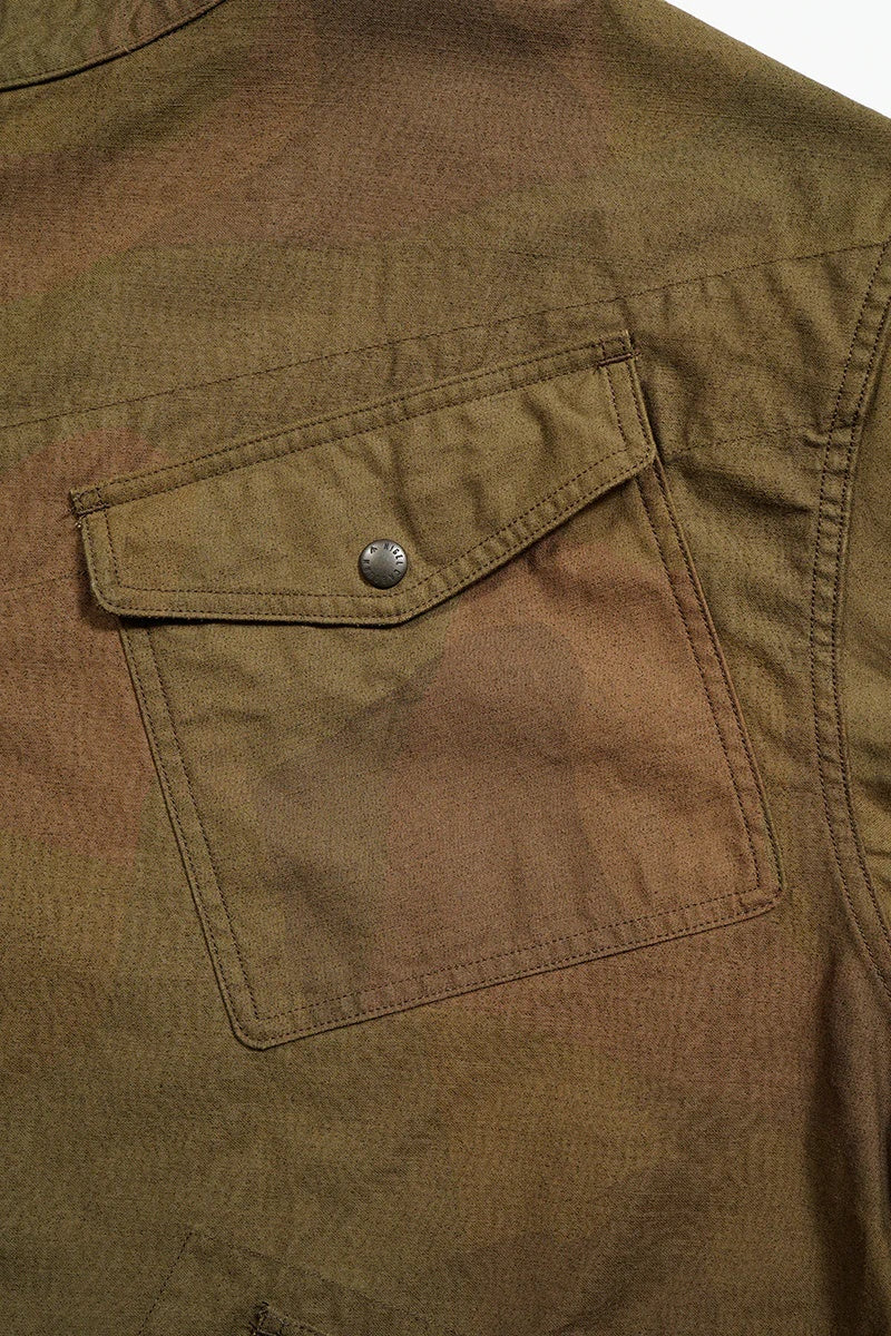 ◯ Nigel Cabourn - PARATROOPER JACKET CAMO - BROWN