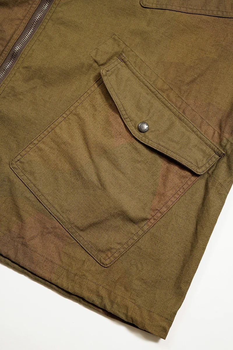 ◯ Nigel Cabourn - PARATROOPER JACKET CAMO - BROWN
