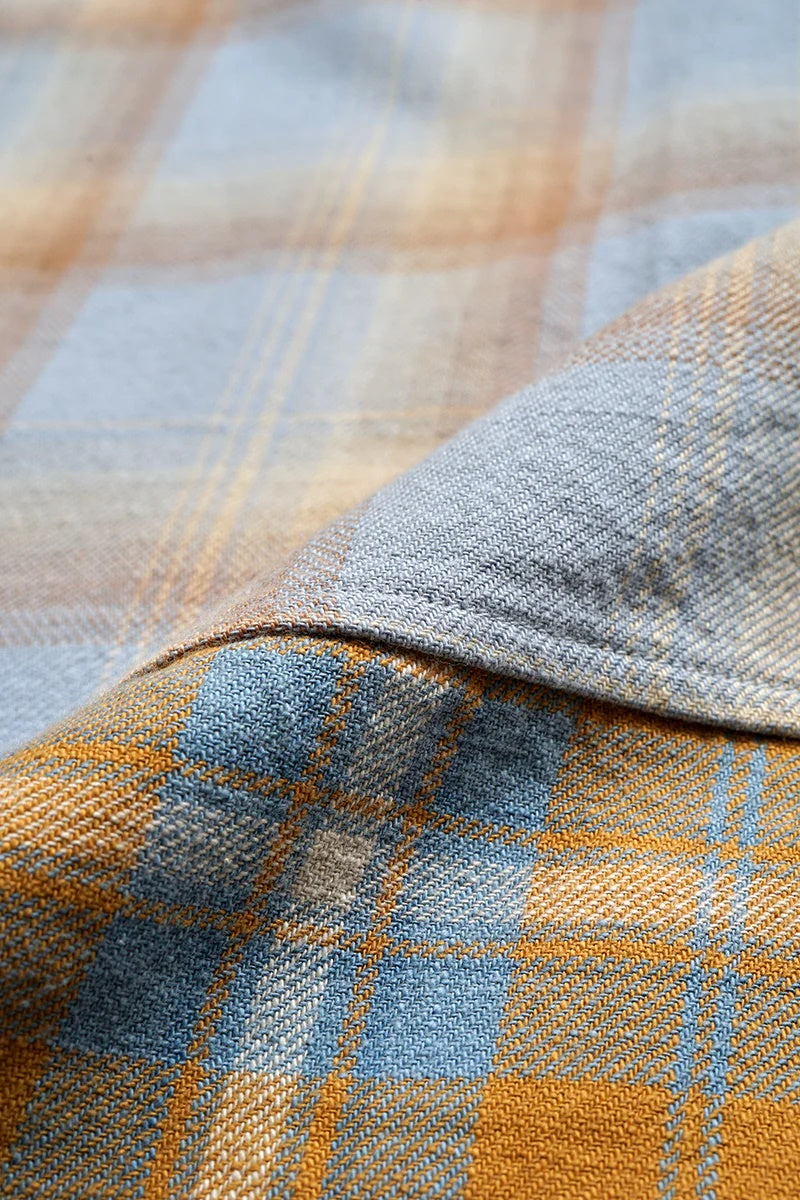 ◯ Nigel Cabourn - GRANDPA SHIRT CRAZY PATTERN - CHECK