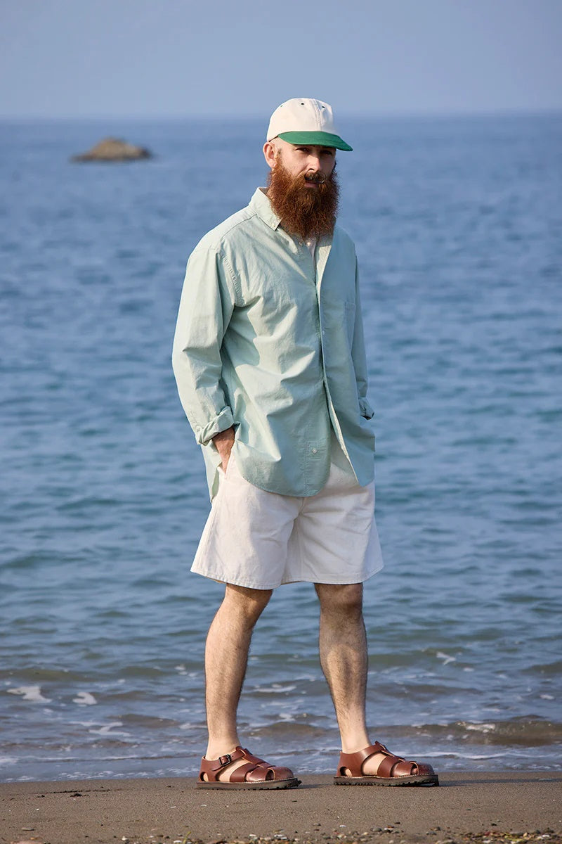 ◯ Nigel Cabourn - BRITISH OFFICERS SH TYPE2 OX - GREEN