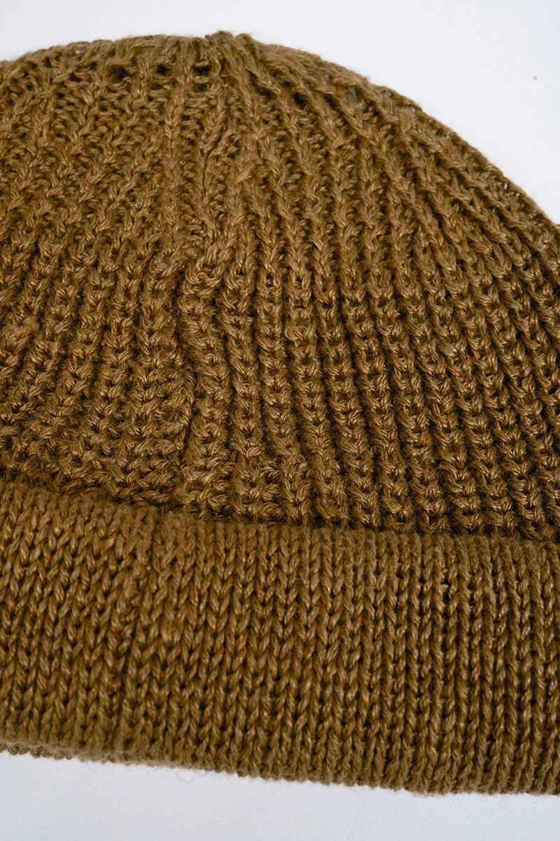◯ Nigel Cabourn - BEANIE HEMP - KHAKI