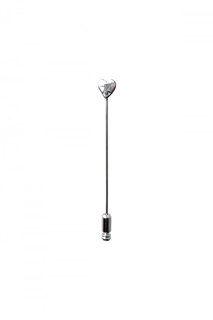 Porter Classic - CLASSICGENTLEMAN HEART PIN - SILVER