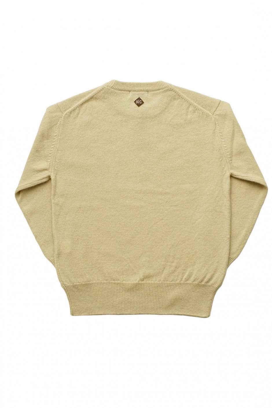 Nigel Cabourn - 40s CREW NECK SWEATER WASHABLE WOOL- IVORY