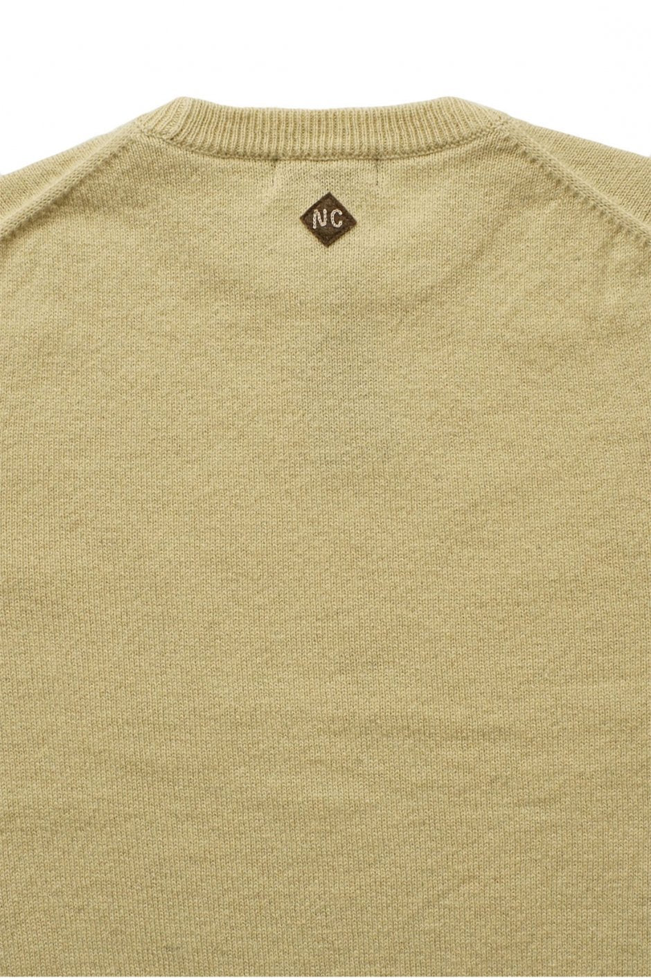 Nigel Cabourn - 40s CREW NECK SWEATER WASHABLE WOOL- IVORY