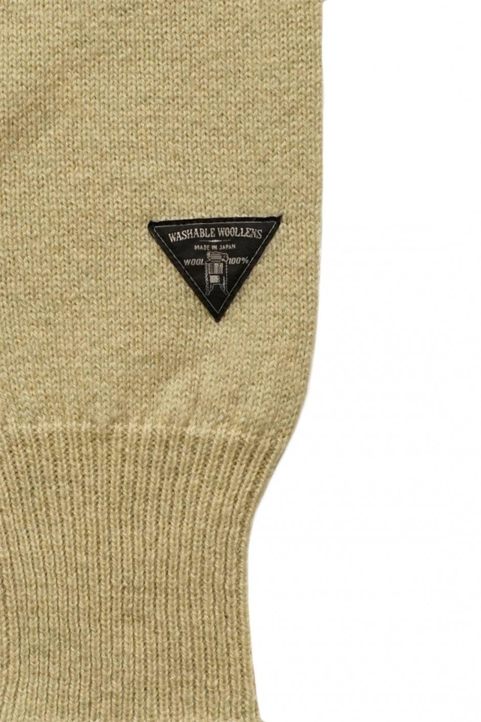 Nigel Cabourn - 40s CREW NECK SWEATER WASHABLE WOOL- IVORY