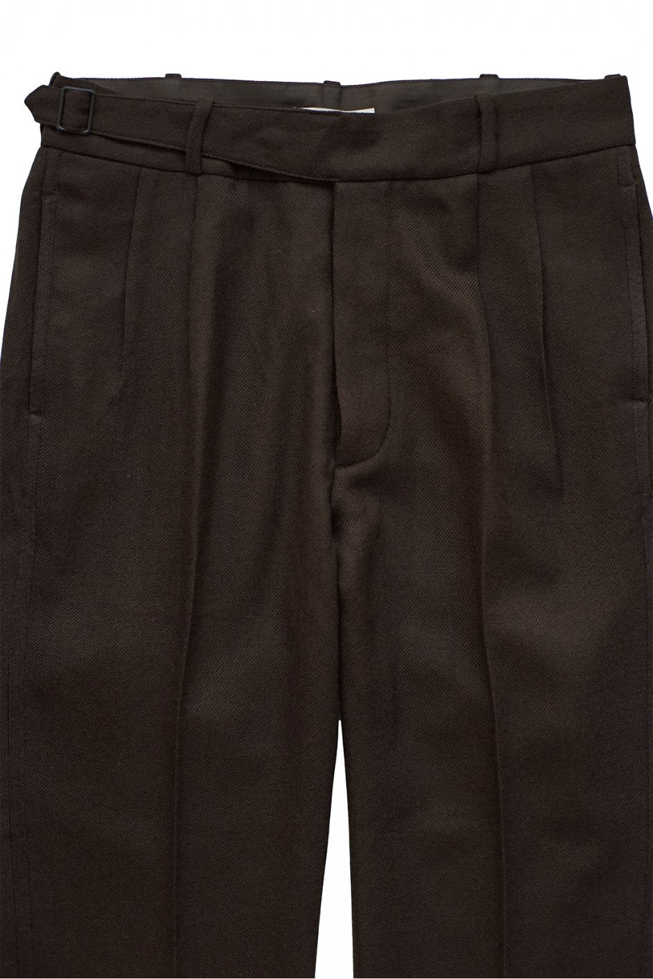 OLD JOE - SIDE BUCKLE GRUKHA TROUSER - ESPRESSO