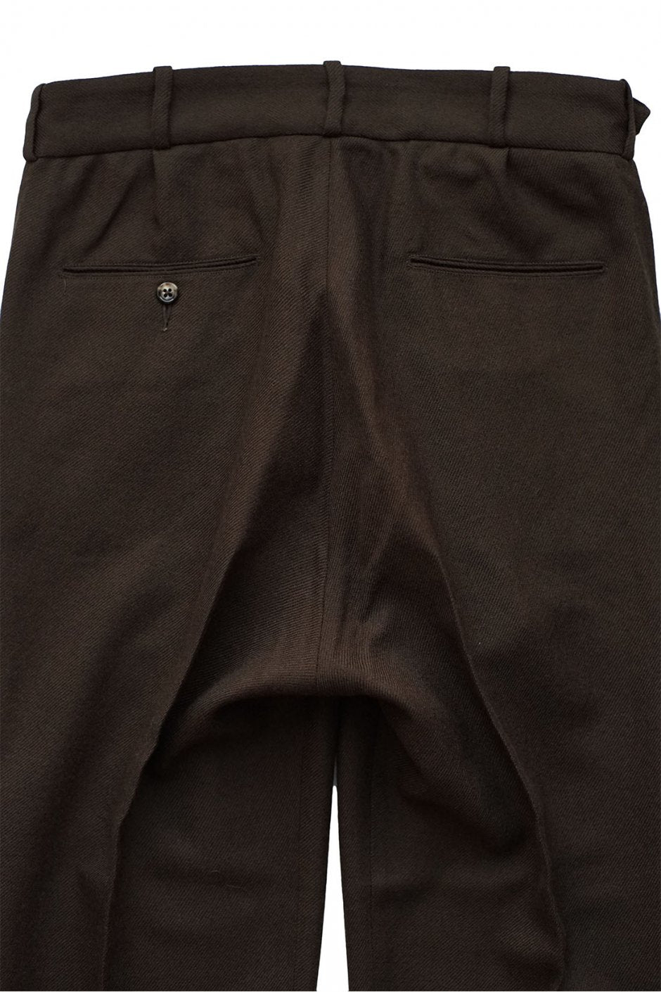 OLD JOE - SIDE BUCKLE GRUKHA TROUSER - ESPRESSO
