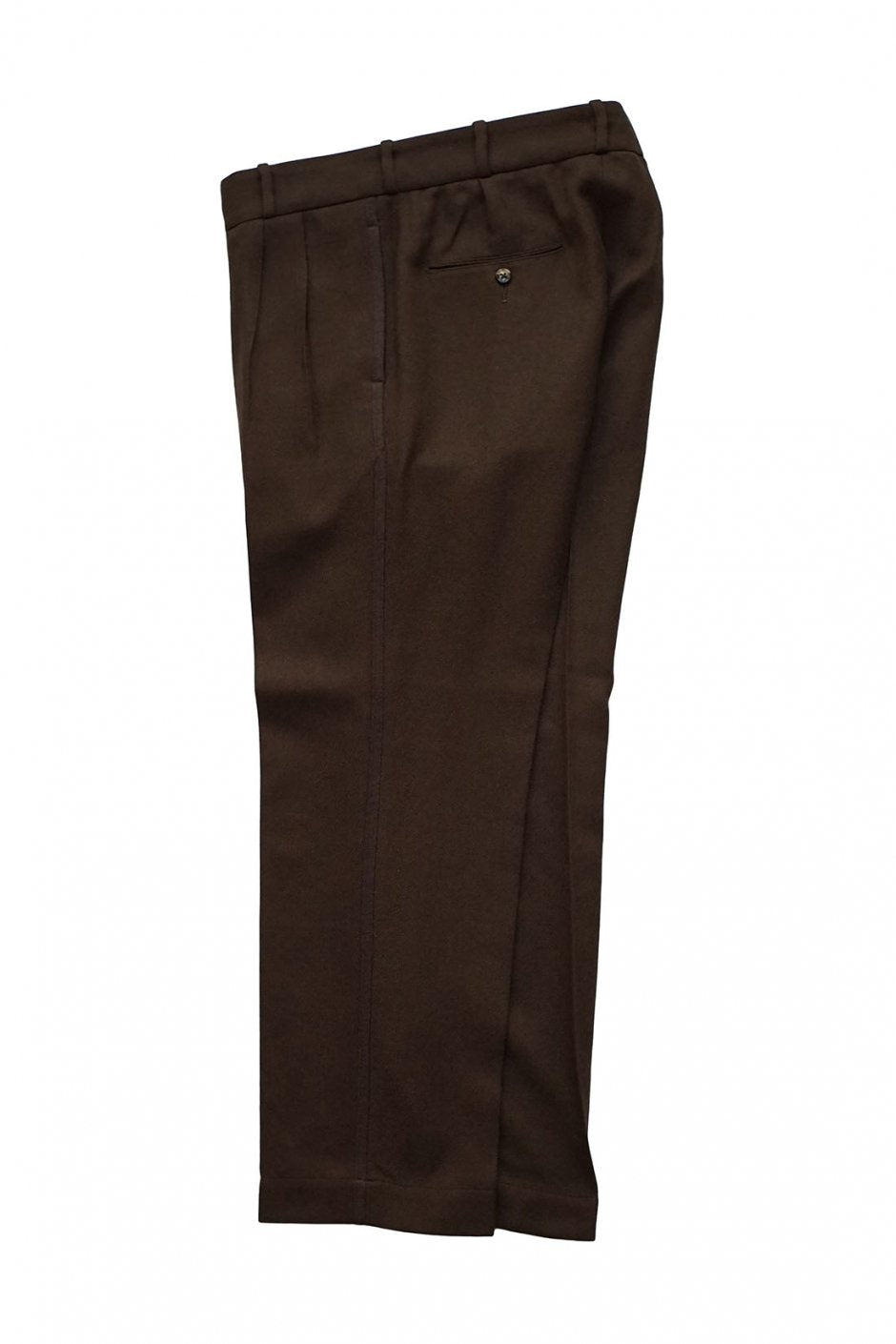 OLD JOE - SIDE BUCKLE GRUKHA TROUSER - ESPRESSO
